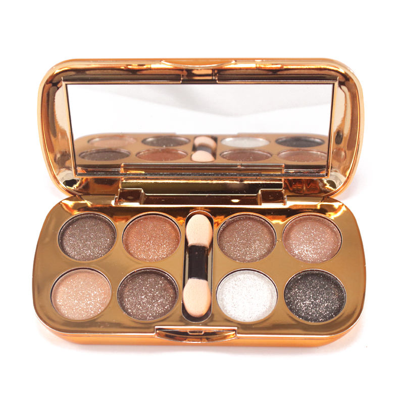 8 Χρώματα Παλέτα με Σκιές Ματιών by La Meila No4