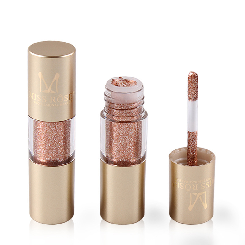 MISS ROSE Υγρή Σκιά Ματιών με Glitter 5g M02