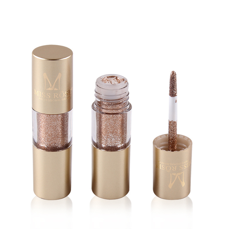 MISS ROSE Υγρή Σκιά Ματιών με Glitter 5g M07