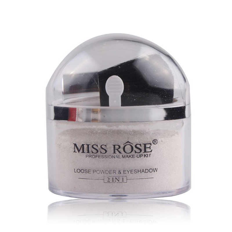 MISS ROSE 2 σε 1 Highlighter και Σκιά ματιών 75g Silver MB 0714983769457