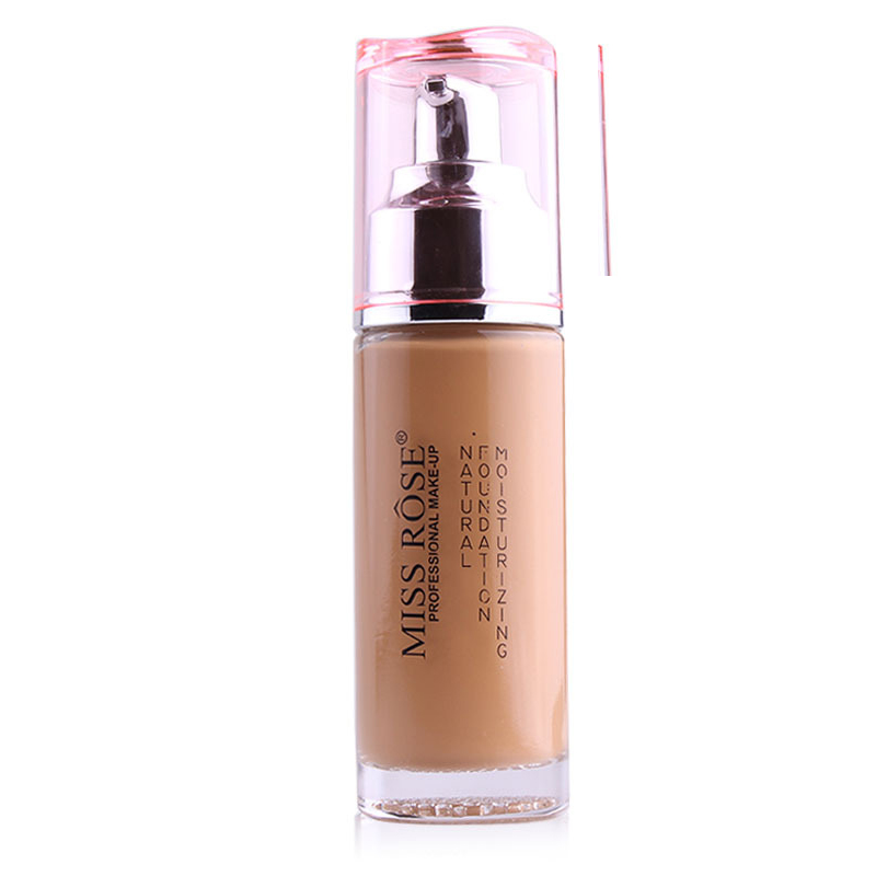 MISS ROSE Υγρό Foundation με Ενυδατικούς Παράγοντες 50g Bronze 1