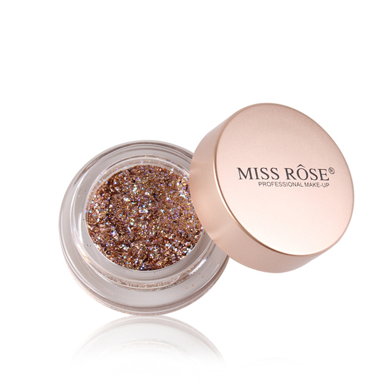 MISS ROSE Κρεμώδης Σκιά με Glitter 7g #Μ2