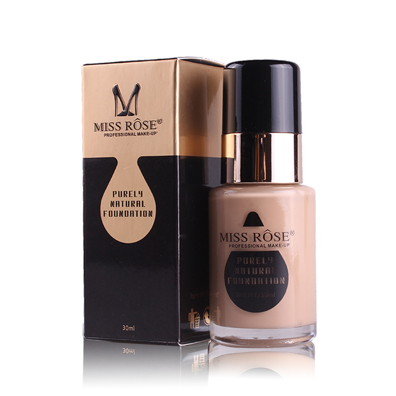 MISS ROSE Επαγγελματικό Υγρό Foundation 30g Beige 4