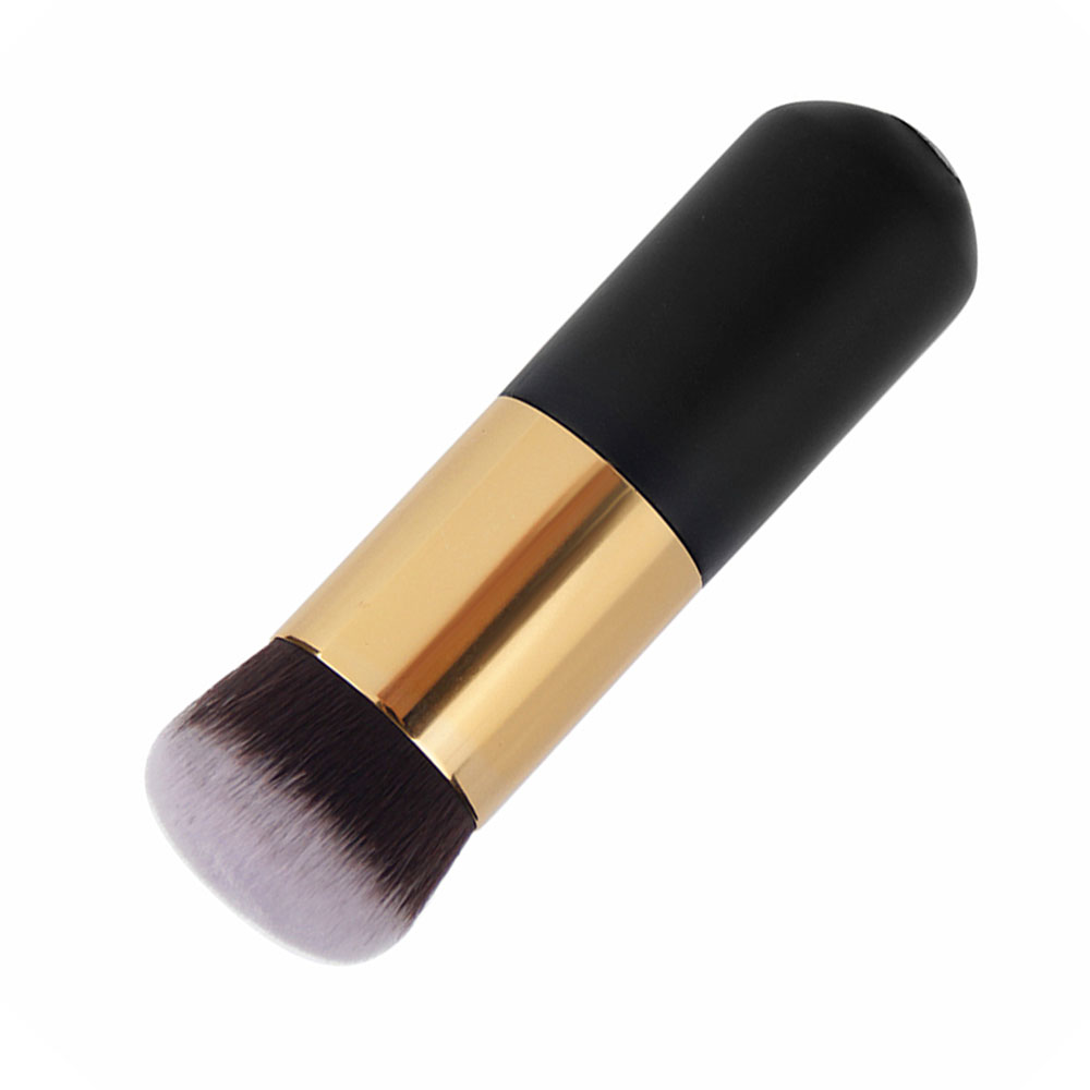Πινέλο Μακιγιάζ Kabuki Beautyware Μαύρο με Χρυσό
