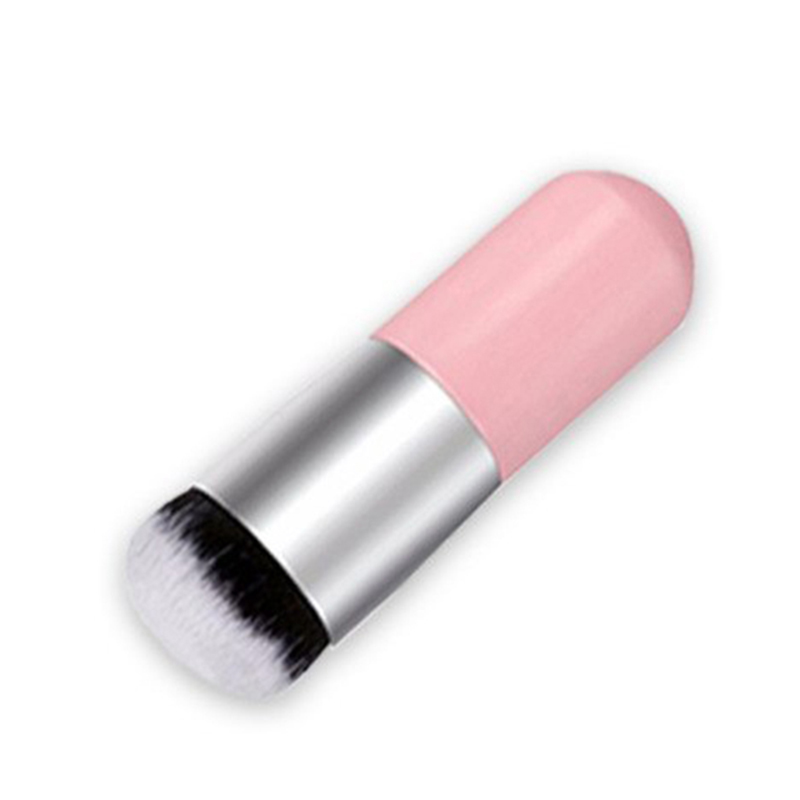 Πινέλο Μακιγιάζ Kabuki Beautyware Ροζ με Ασημί