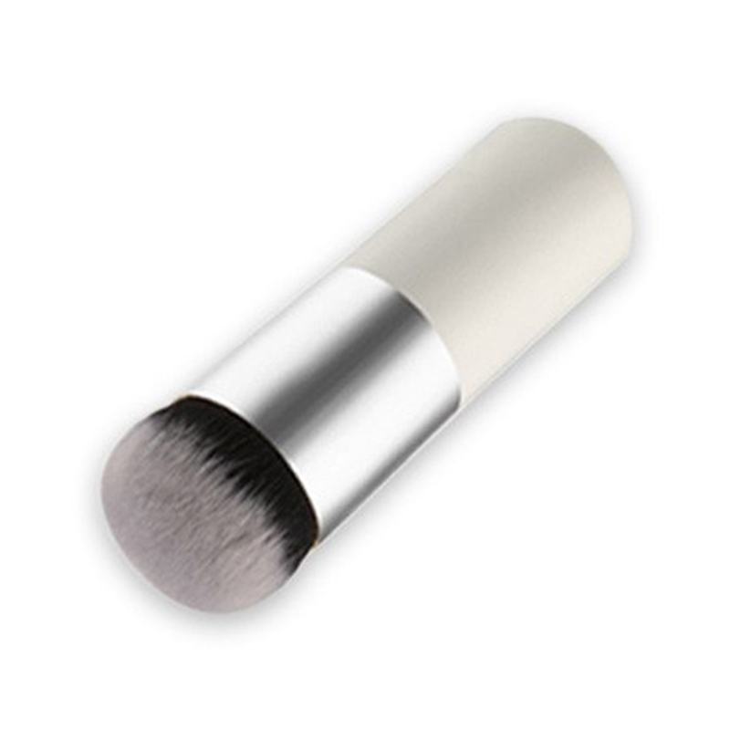 Πινέλο Μακιγιάζ Kabuki Beautyware Λευκό με Ασημί