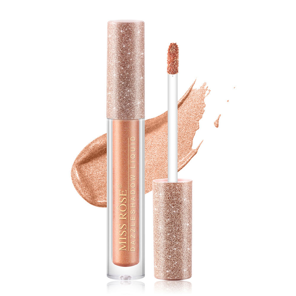 MISS ROSE Υγρή Σκιά Ματιών με Glitter 3ml #M12