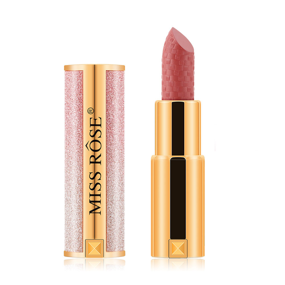 MISS ROSE Κραγιόν σε Φολιδωτή Χρυσή Συσκευασία 3.4g #2