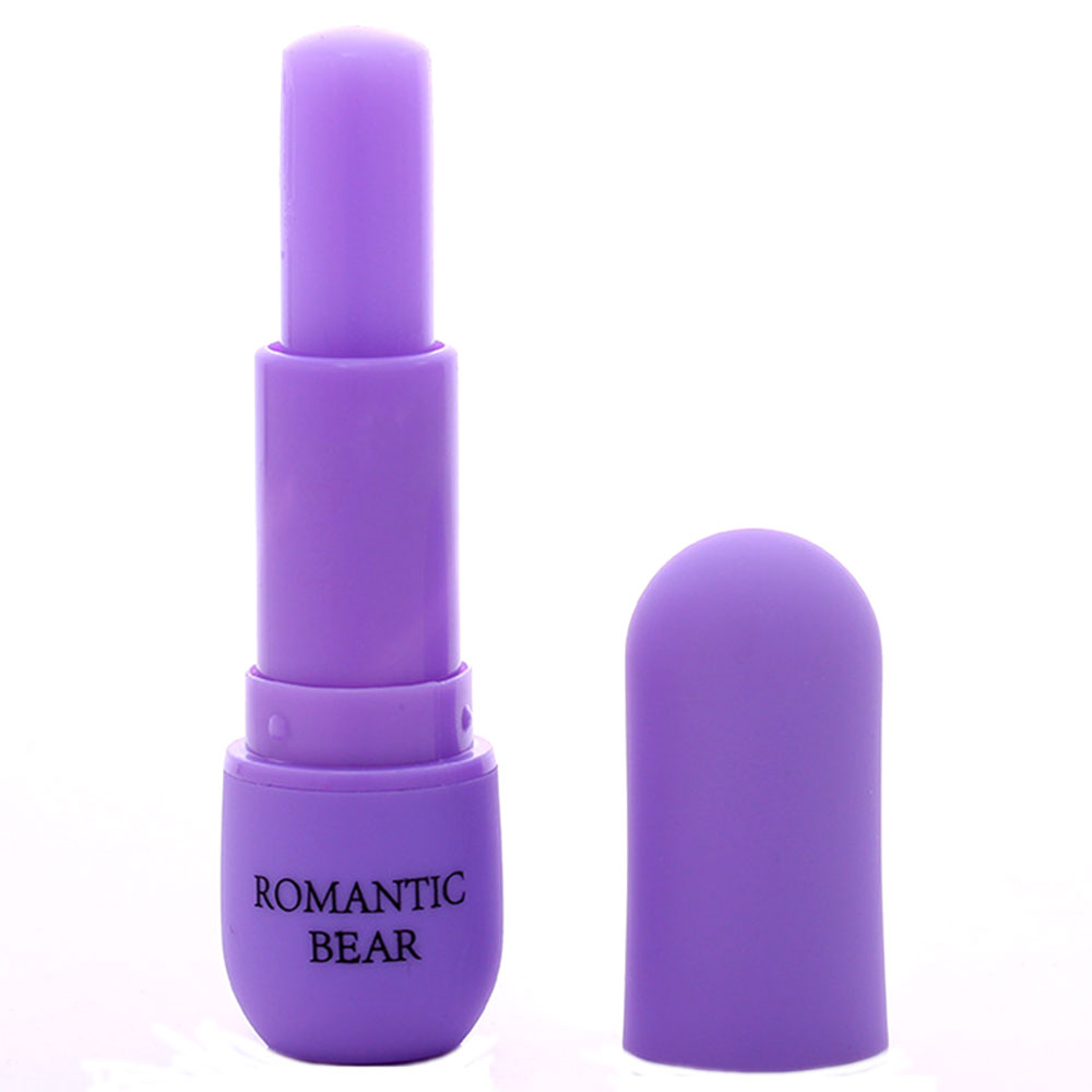 ROMANTIC BEAR Ενυδατικό Lip Balm 3g by La Meila Purple-grape
