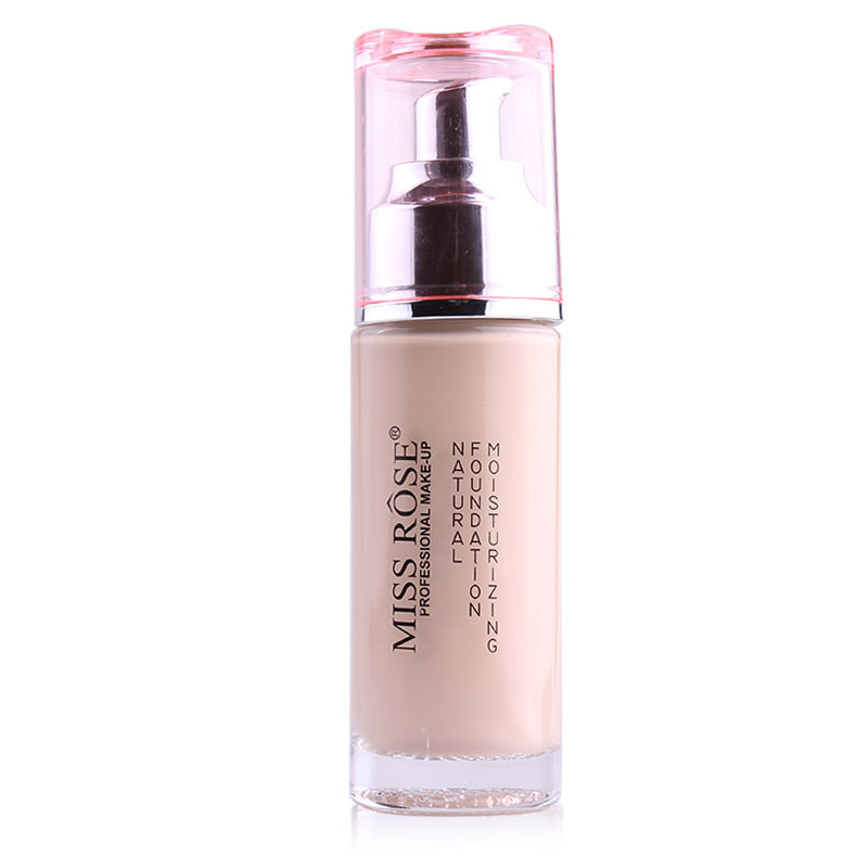 MISS ROSE Υγρό Foundation με Ενυδατικούς Παράγοντες 50g Fair