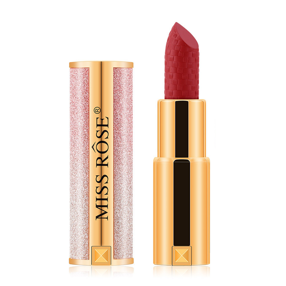 MISS ROSE Κραγιόν σε Φολιδωτή Χρυσή Συσκευασία 3.4g G04