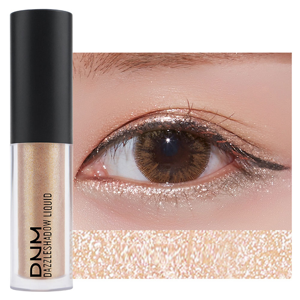 DNM Υγρή Σκιά Ματιών με Glitter 4.6g #1-Honey
