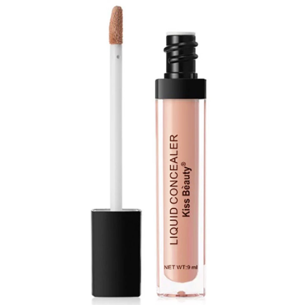 KISS BEAUTY Υγρό Concealer 9ml by La Meila #Natural