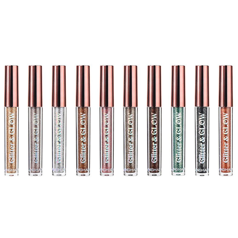 LANGMANNI 10 Glitter Σκιές Ματιών με Υγρή Σύνθεση 2ml x 10 by La Meila
