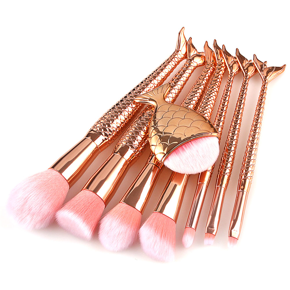 8 Πινέλα Μακιγιάζ Goldfish Χρυσό