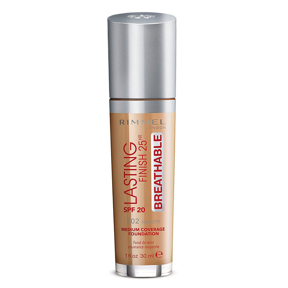 Rimmel Lasting Finish Breathable 25HR SPF20 30ml 502 Noisette
