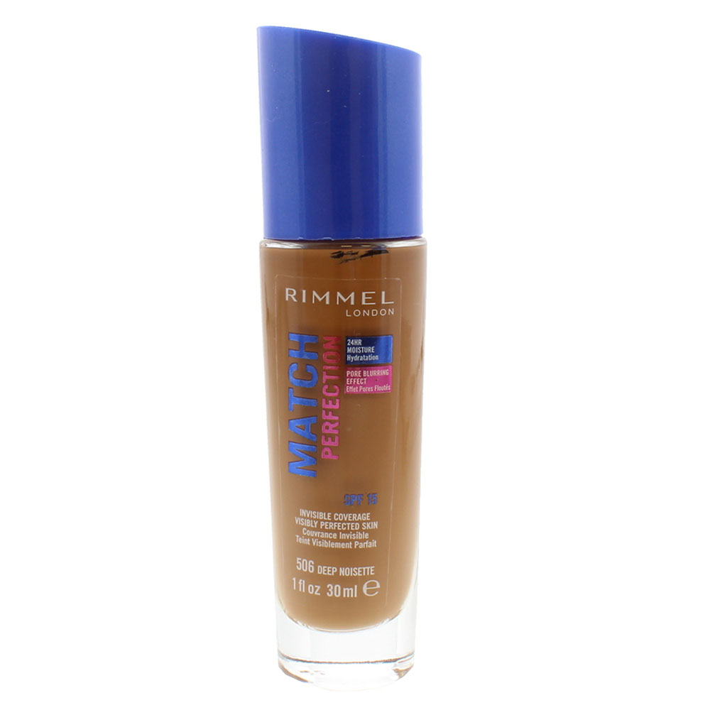 Rimmel Match Perfection Foundation 30ml 506 Deep Nοisette