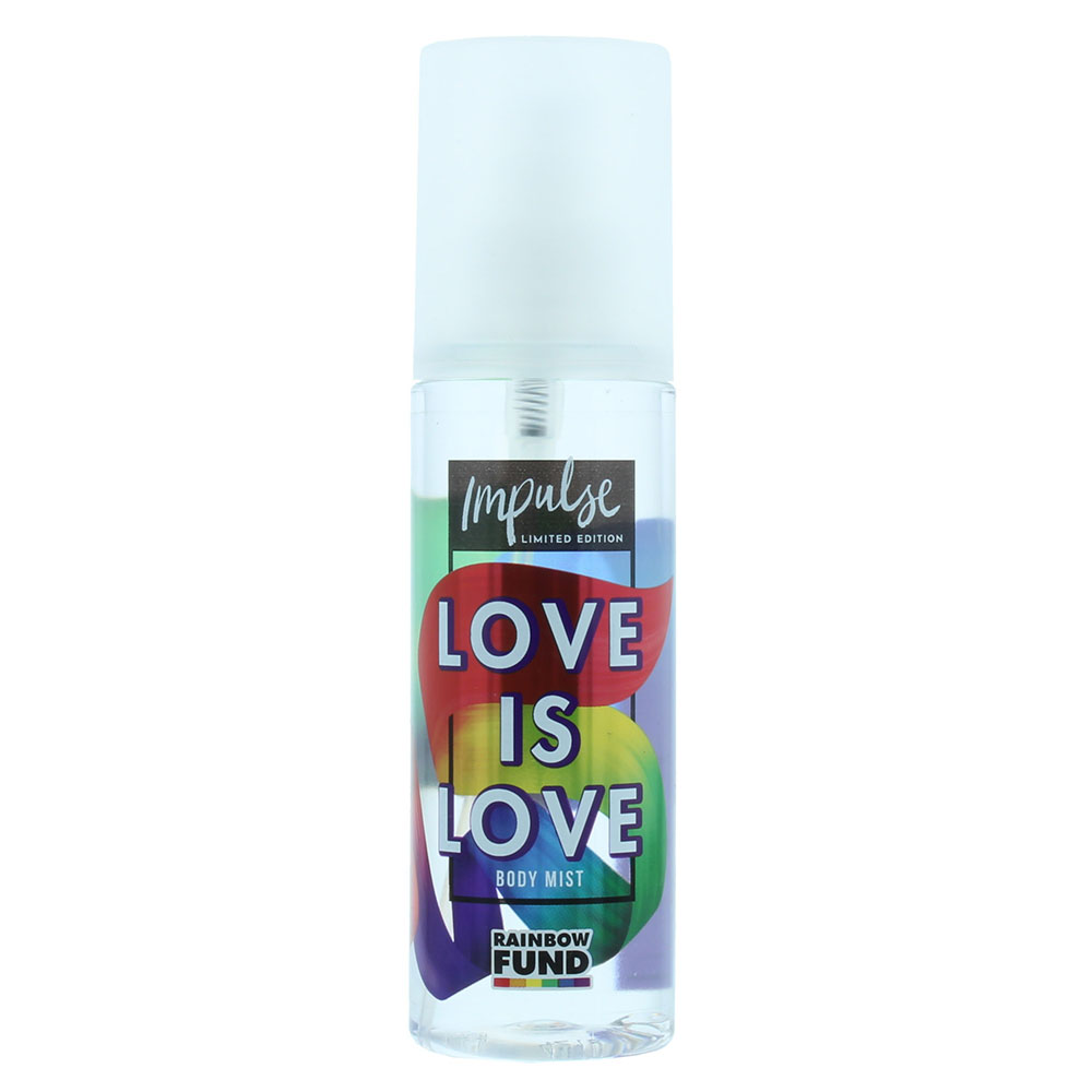 Impulse Limited Edition Love is Love Body Mist Unisex 150 ml