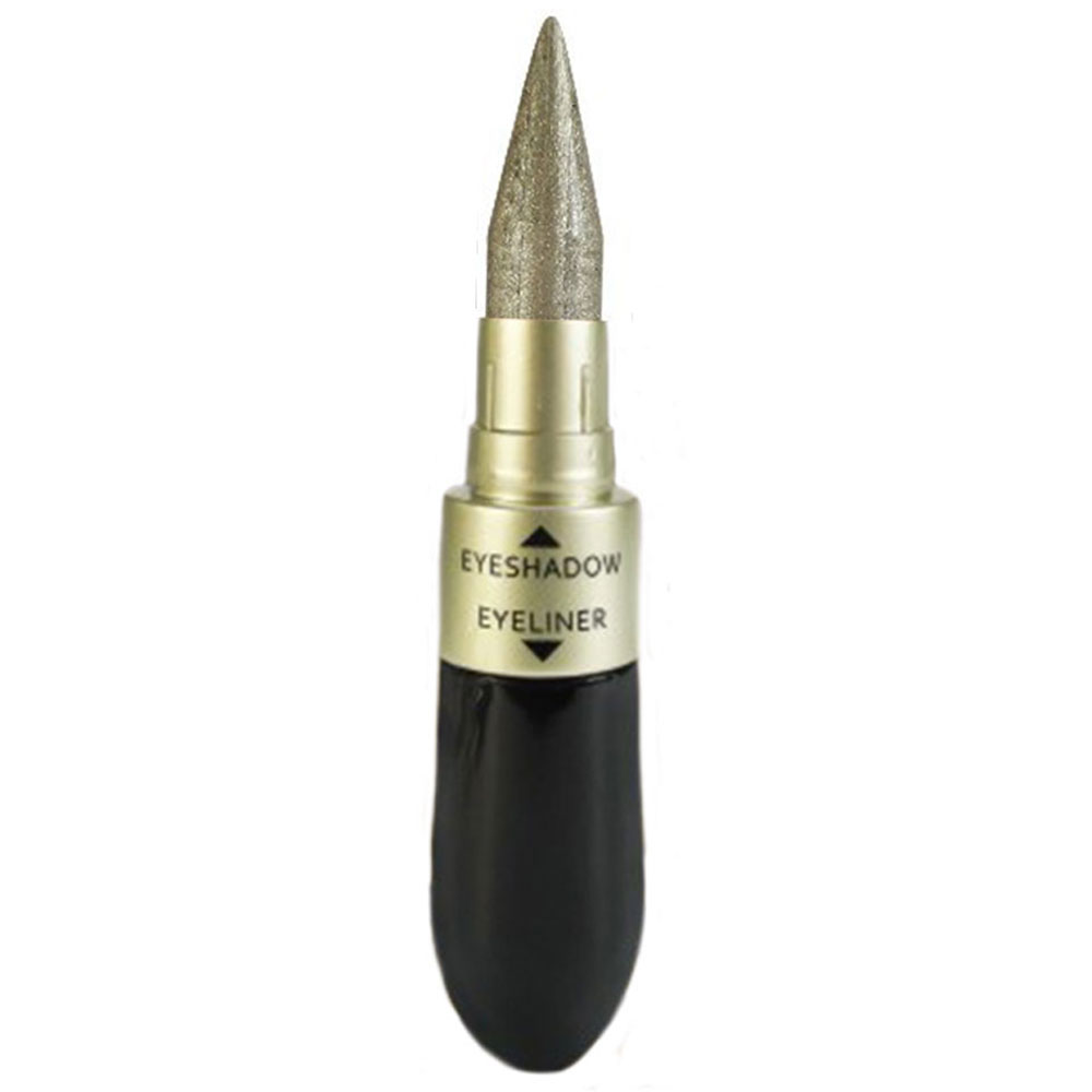HENGFANG 2 σε 1 Shimmer Stick Σκιά Ματιών & Μαύρο Eyeliner 1.5g by La Meila #6-Stardust Silver