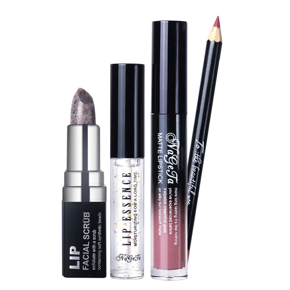 NAGETA Σετ 4 Τεμαχίων Scrub+Serum+Μολύβι Χειλιών+Lip Gloss 71g by La Meila #8