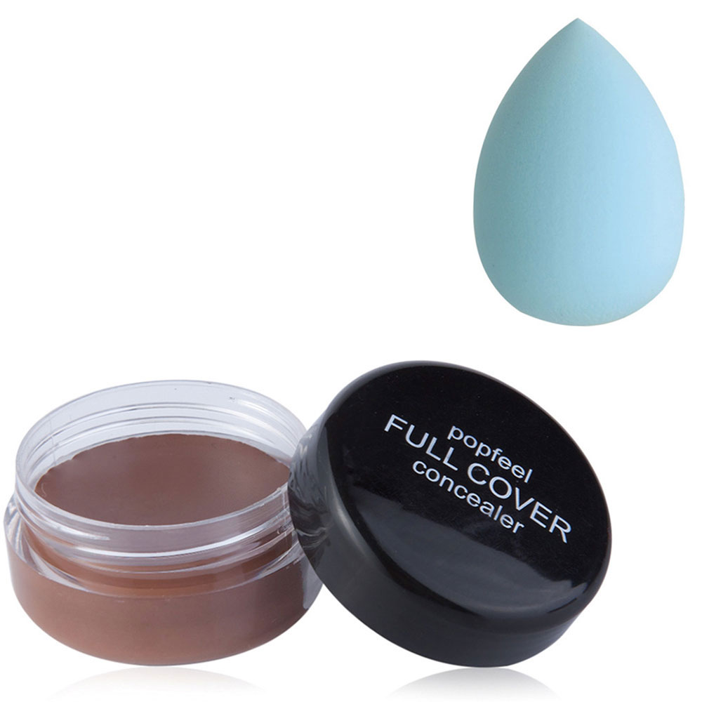 POPFEEL Σετ Concealer foundation και 1 Σφουγγαράκι Blender #5