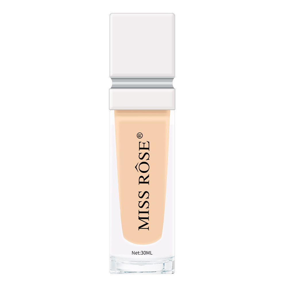 MISS ROSE Υγρό Foundation με Ενυδατικούς Παράγοντες 30ml #1