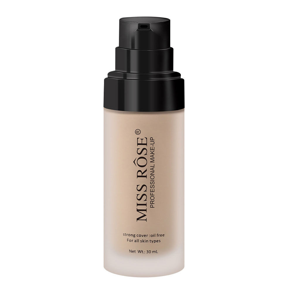 MISS ROSE Υγρό Foundation για Βελούδινο Φινίρισμα 30ml #Beige 4