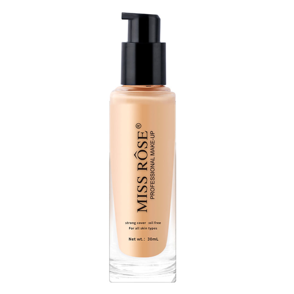 MISS ROSE Υγρό Concealer με Σταθερή Δοσολογία 30ml #Beige 6