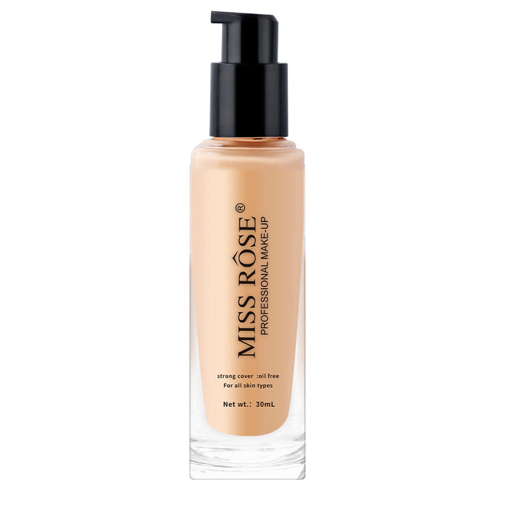 MISS ROSE Υγρό Concealer με Σταθερή Δοσολογία 30ml #Beige 7