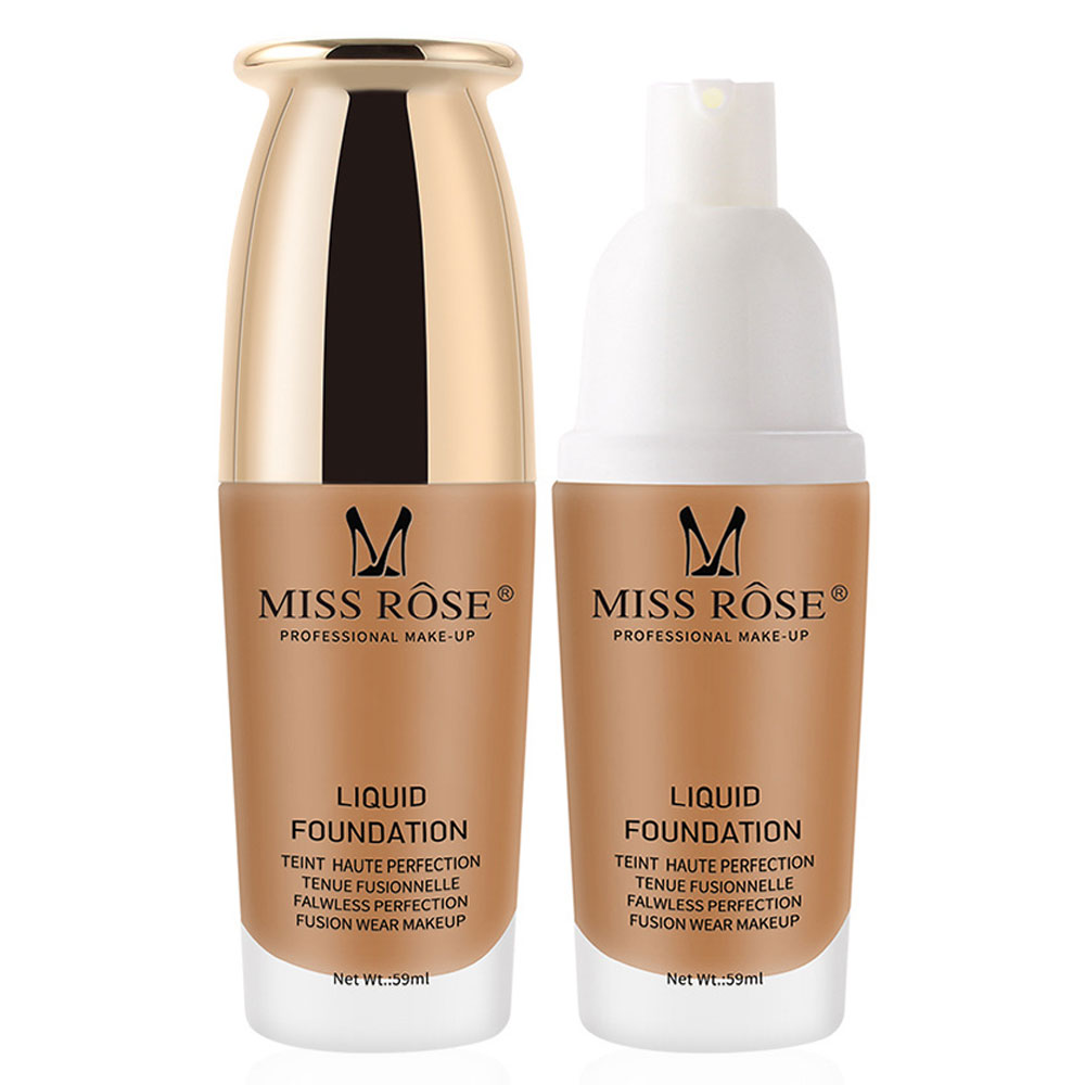 MISS ROSE Υγρό Foundation με Ενυδατικούς Παράγοντες 59ml #Bronze 2