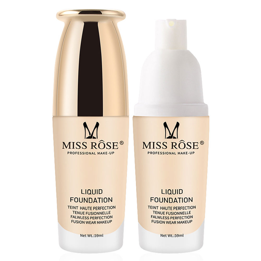 MISS ROSE Υγρό Foundation με Ενυδατικούς Παράγοντες 59ml #Fair
